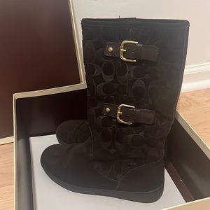Coach boots size 7 great condition